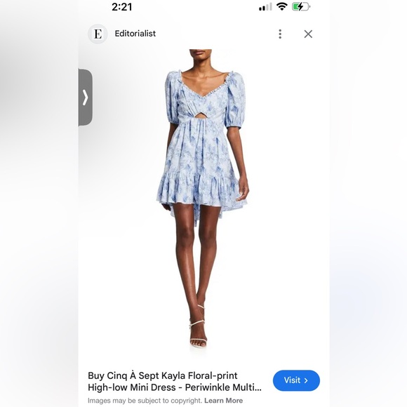 Cinq a sept beautiful dress - Picture 2 of 6